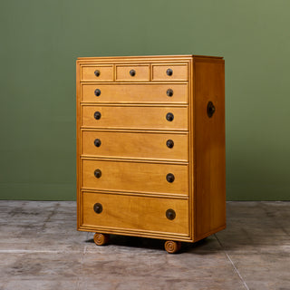 Maple Highboy Dresser for Johnson Furniture