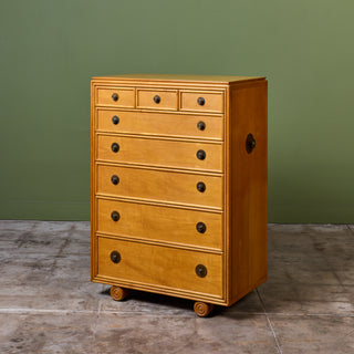 antique highboy dresser Antique mahogany highboy chest on chest elegant 7 drawer dresser Queen Anne