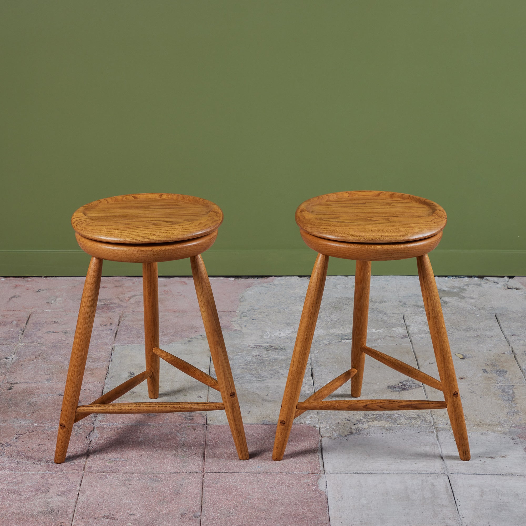 Kai Pedersen Swivel Tripod Stool