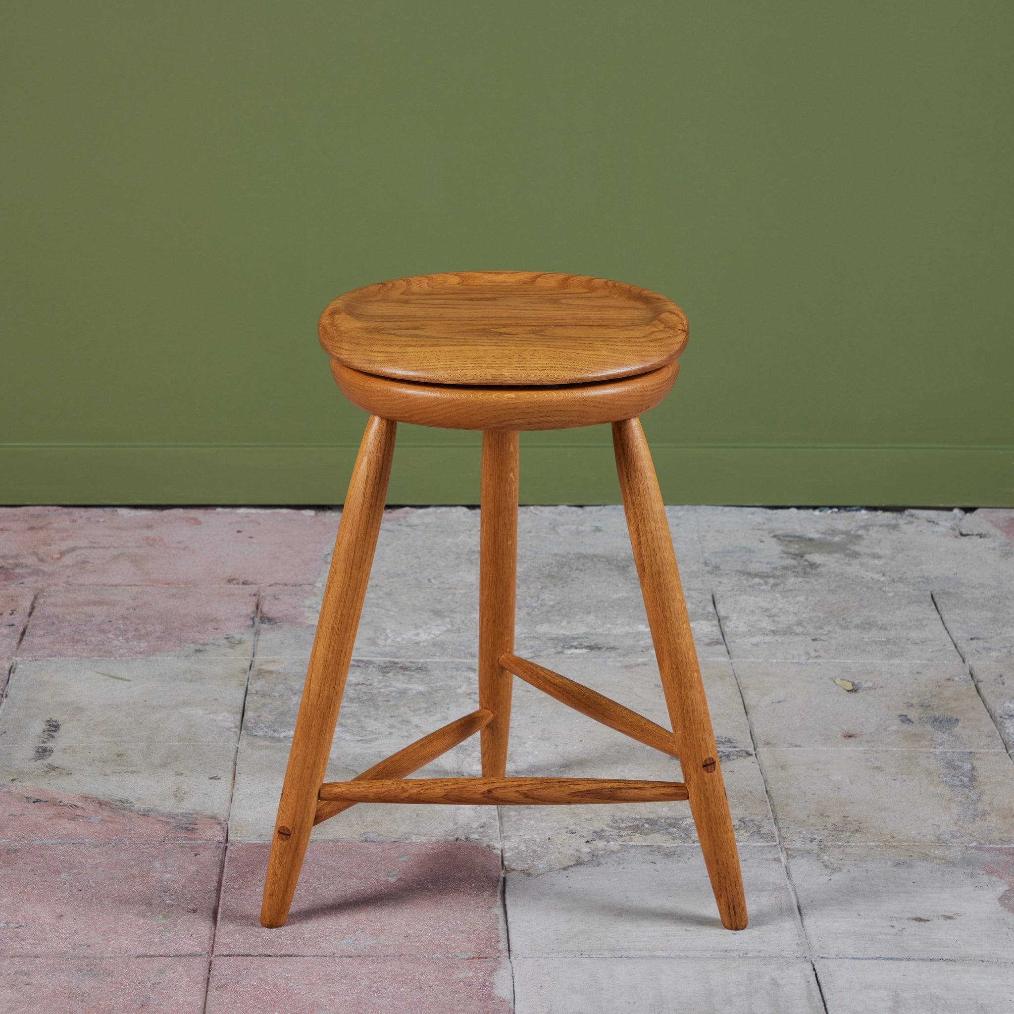 Kai Pedersen Swivel Tripod Stool