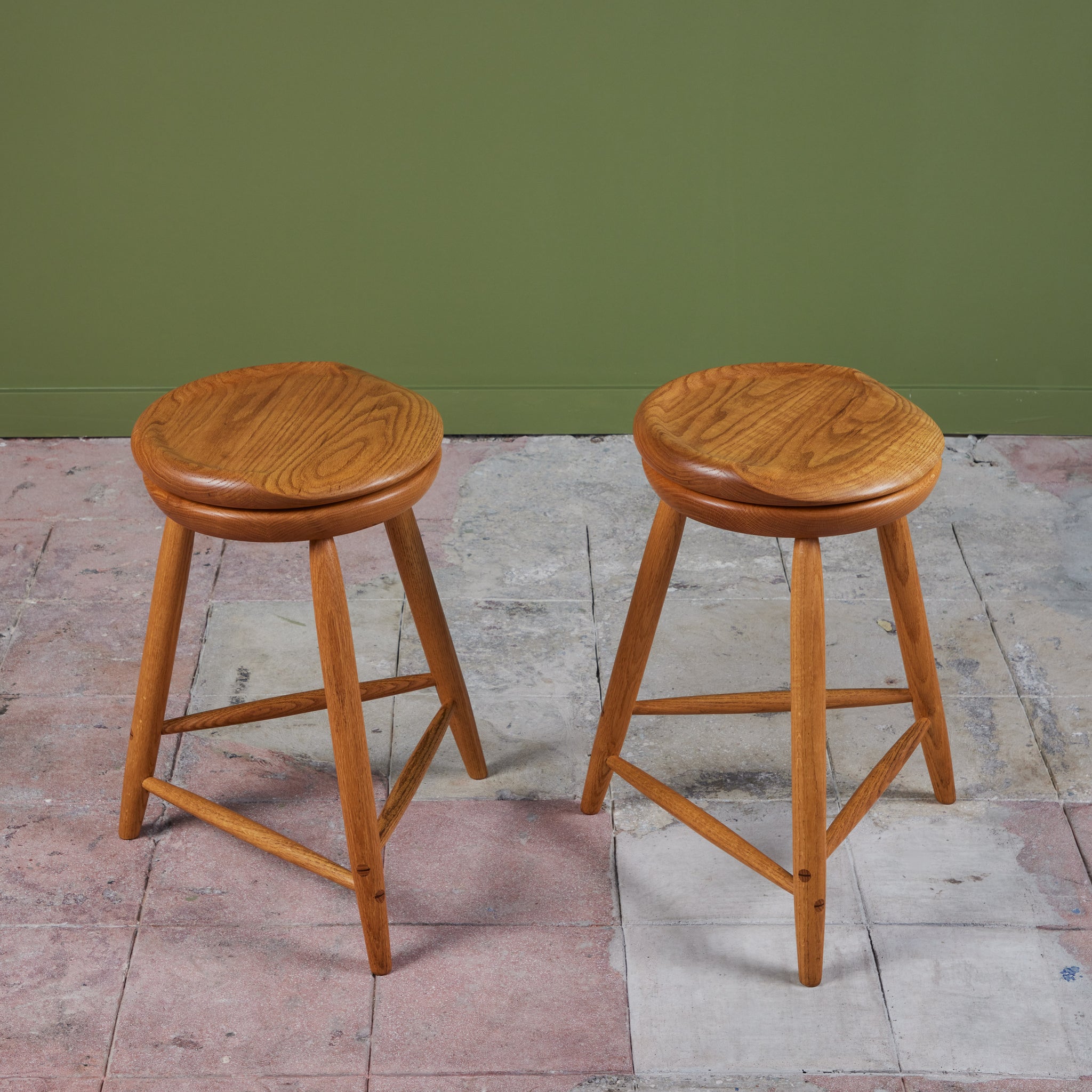 Kai Pedersen Swivel Tripod Stool