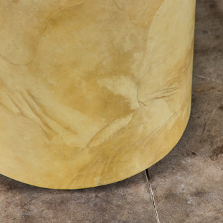 Karl Springer Goatskin Lacquered Side Table