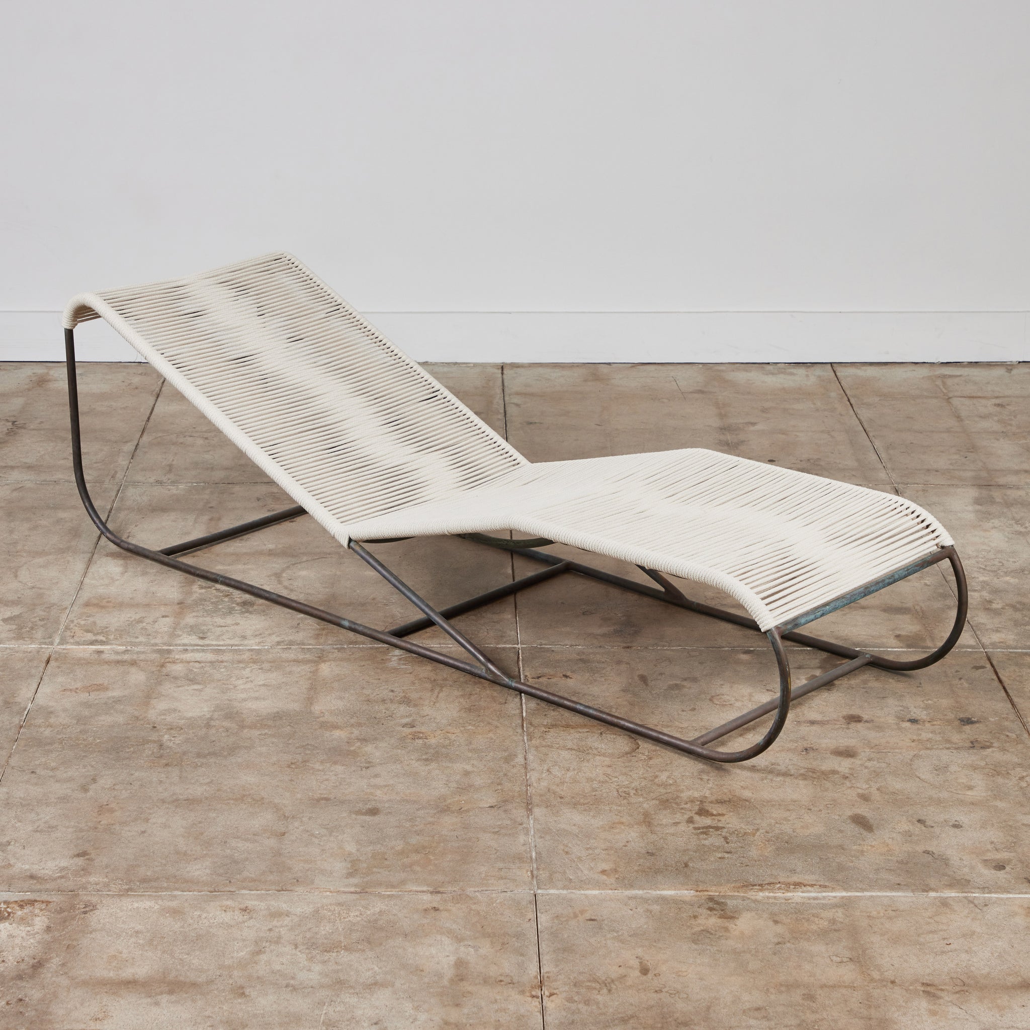 Kipp Stewart Bronze Patio Chaise Lounge Chair for Terra