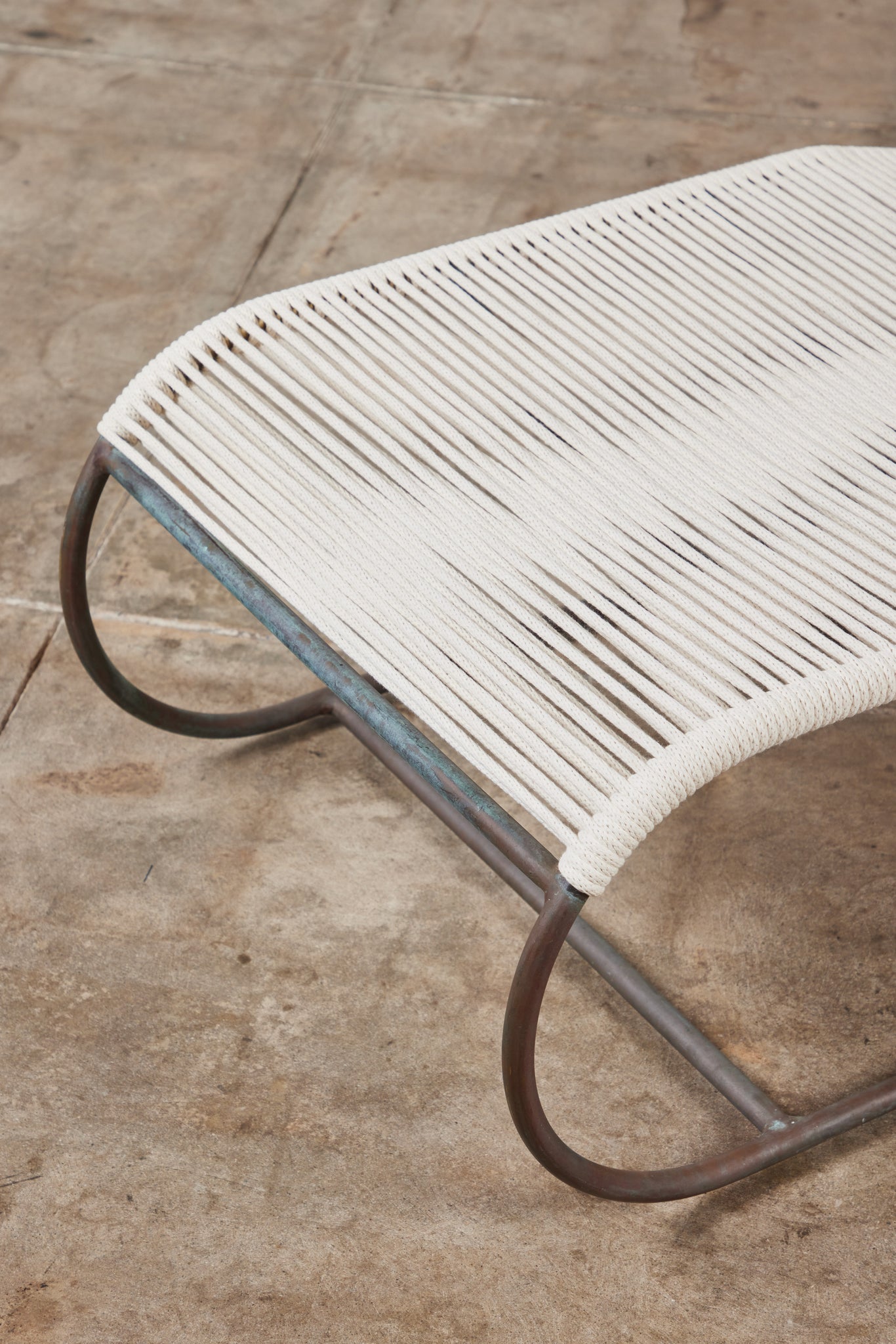 Kipp Stewart Bronze Patio Chaise Lounge Chair for Terra