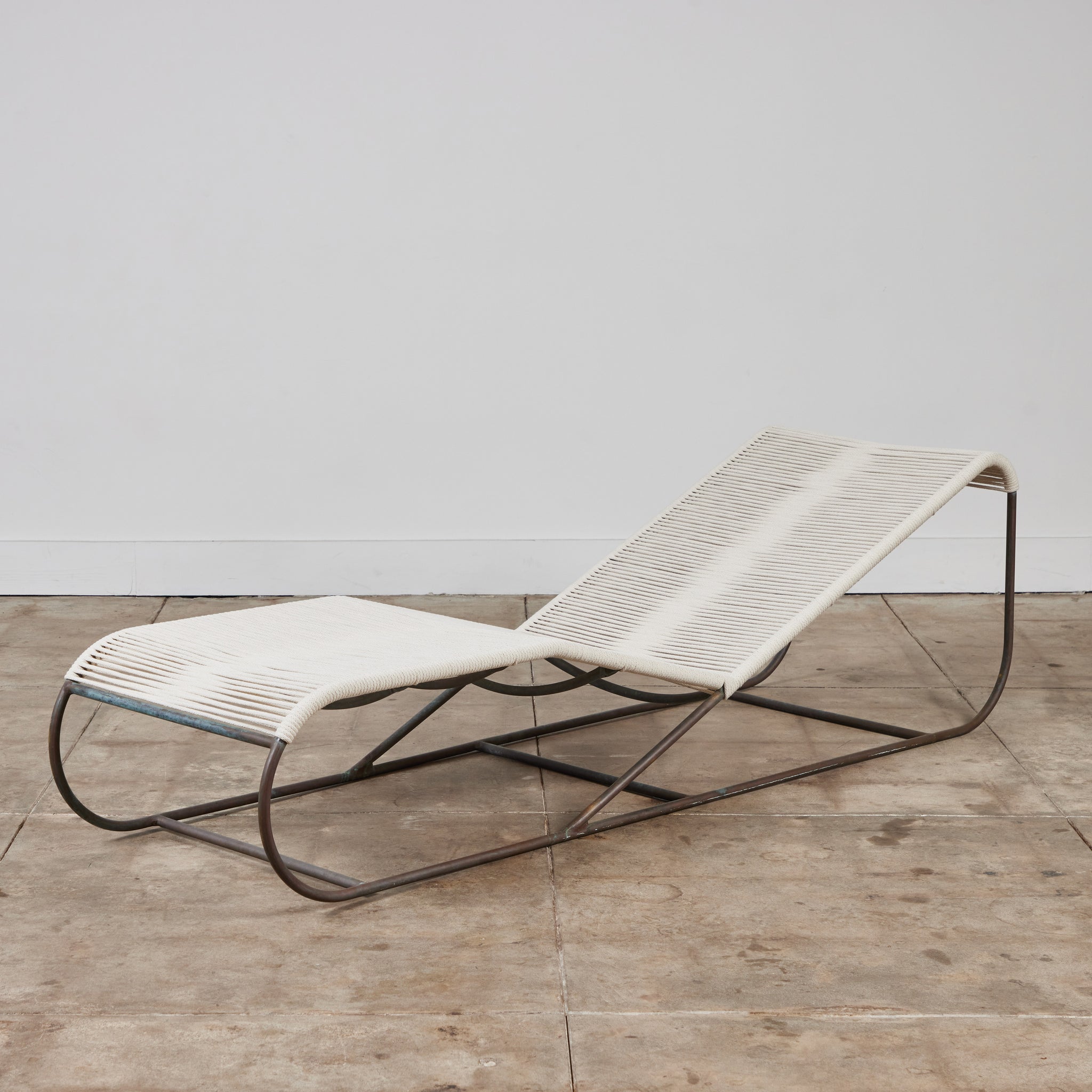 Kipp Stewart Bronze Patio Chaise Lounge Chair for Terra