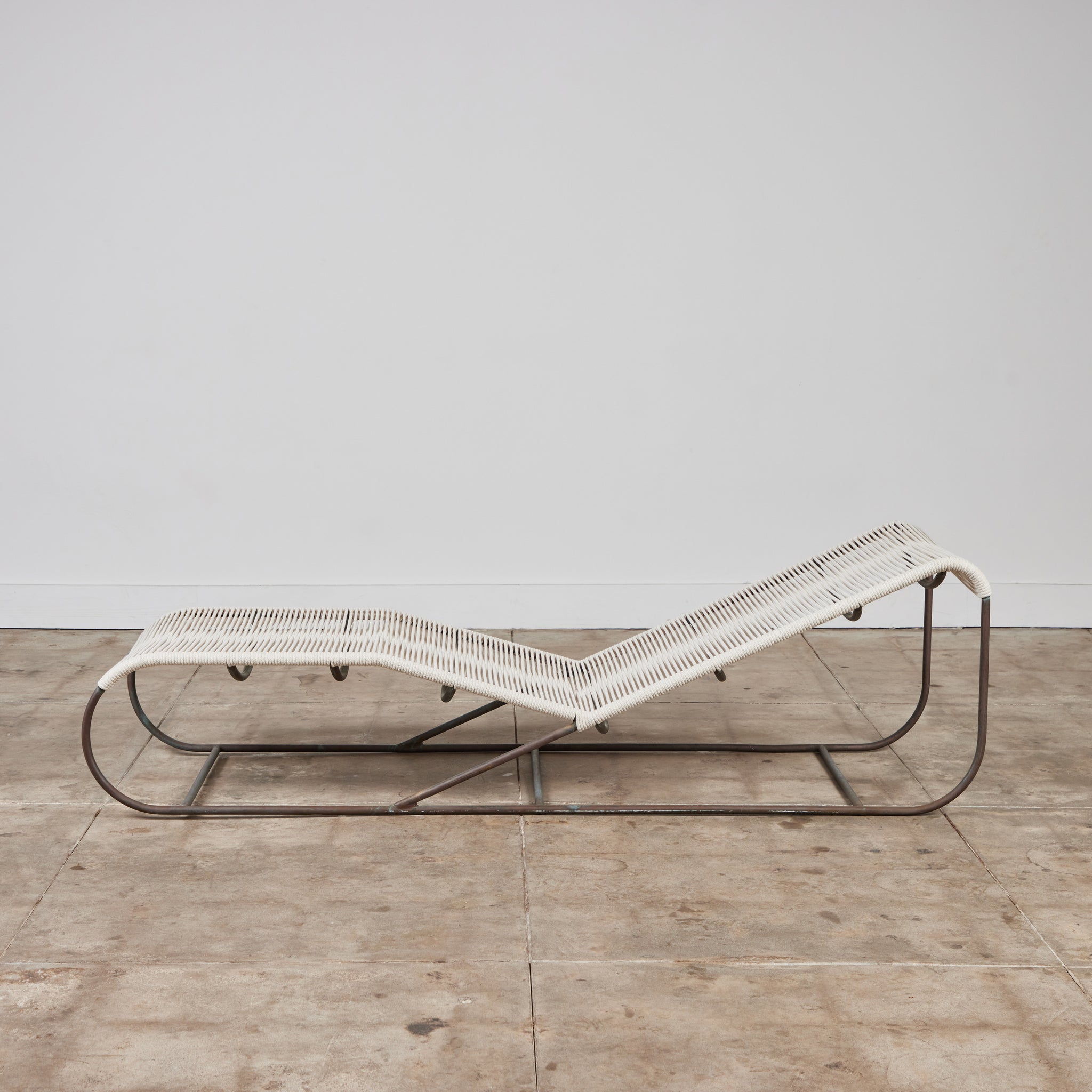 Kipp Stewart Bronze Patio Chaise Lounge Chair for Terra