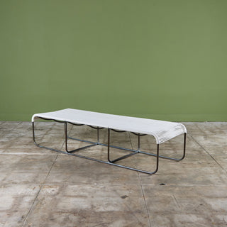 Kipp Stewart Bronze Patio Bench Chair for Terra