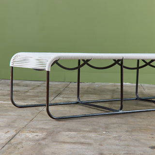 Kipp Stewart Bronze Patio Bench Chair for Terra