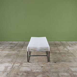 Kipp Stewart Bronze Patio Bench Chair for Terra