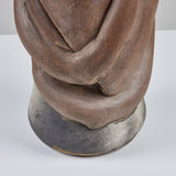 Hand Built Large Abstract Stoneware Vessel