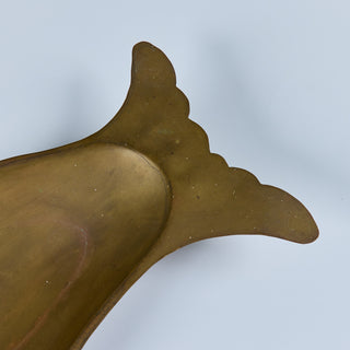 Brass Footed Fish Dish