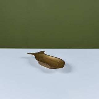 Brass Footed Fish Dish