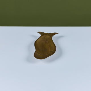 Brass Footed Fish Dish