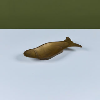 Brass Footed Fish Dish