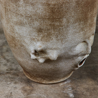 Sculptural Ceramic Face Vessel