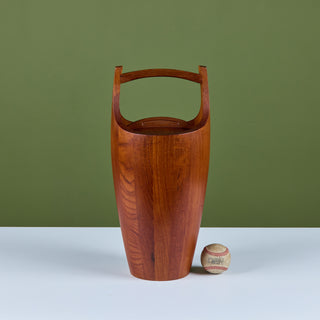 Large Dansk Teak Ice Bucket by Jens H. Quistgaard
