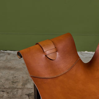 Jean-Paul Rykaert Leather Sling Chair