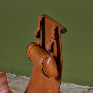 Jean-Paul Rykaert Leather Sling Chair