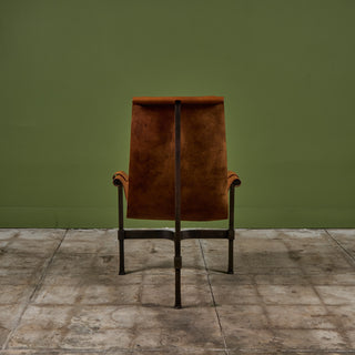 Jean-Paul Rykaert Leather Sling Chair