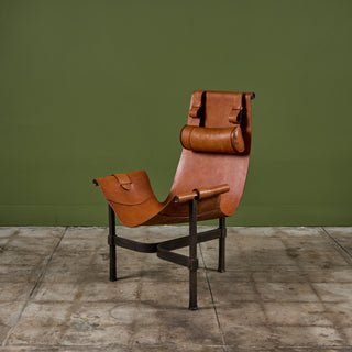 Jean-Paul Rykaert Leather Sling Chair