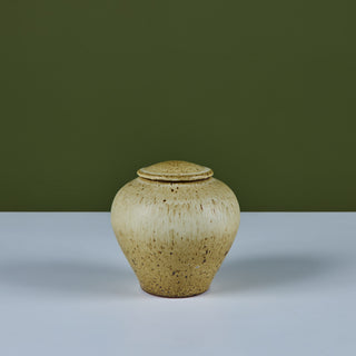 Studio Ceramic Lidded Jar