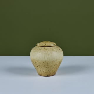 Studio Ceramic Lidded Jar