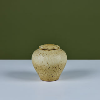 Studio Ceramic Lidded Jar