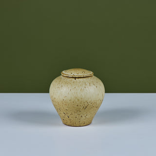 Studio Ceramic Lidded Jar
