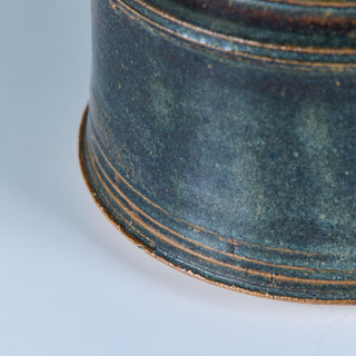 Studio Ceramic Glazed Lidded Vessel