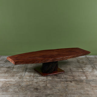 Live Edge Redwood Coffee Table
