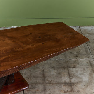 Live Edge Redwood Coffee Table