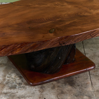 Live Edge Redwood Coffee Table