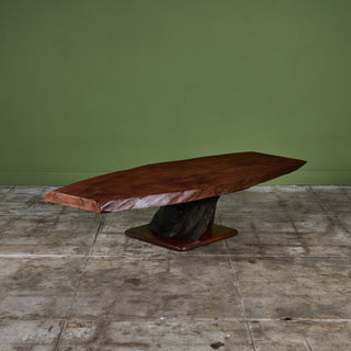 Live Edge Redwood Coffee Table