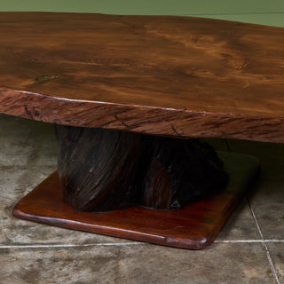 Live Edge Redwood Coffee Table
