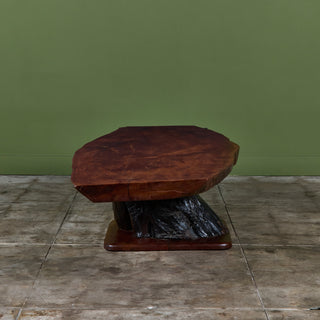 Live Edge Redwood Coffee Table