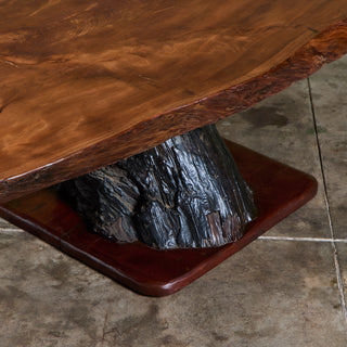 Live Edge Redwood Coffee Table