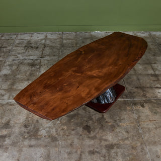 Live Edge Redwood Coffee Table