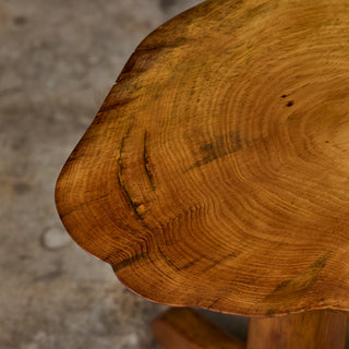 Live Edge Side Table by Claude V. Gardner