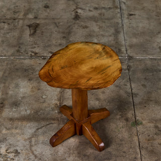 Live Edge Side Table by Claude V. Gardner