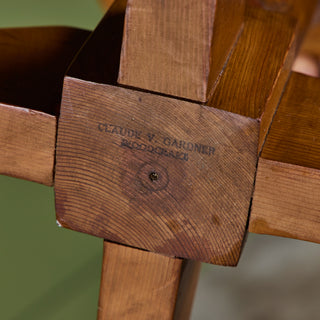 Live Edge Side Table by Claude V. Gardner