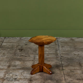 Live Edge Side Table by Claude V. Gardner
