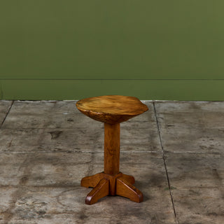 Live Edge Side Table by Claude V. Gardner