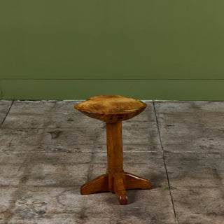 Live Edge Side Table by Claude V. Gardner