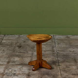 Live Edge Side Table by Claude V. Gardner