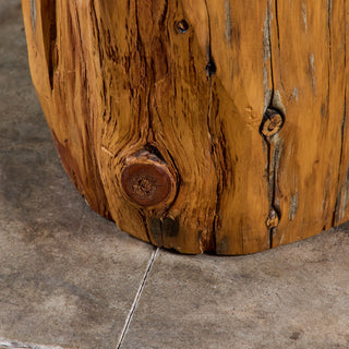 Live Edge Stump Stool & Accent Table - II