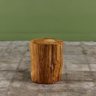 Live Edge Stump Stool & Accent Table - II