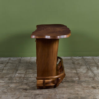 Studio Craft Live Edge Walnut Bar