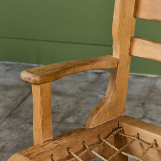 "Sportstugemöbler "Woven Seat Armchair