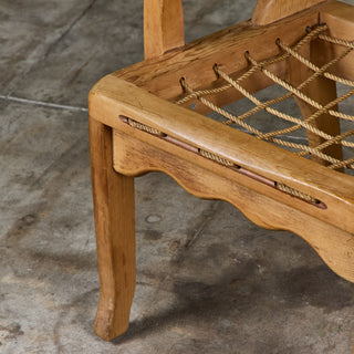 "Sportstugemöbler "Woven Seat Armchair