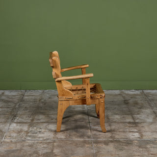 "Sportstugemöbler "Woven Seat Armchair